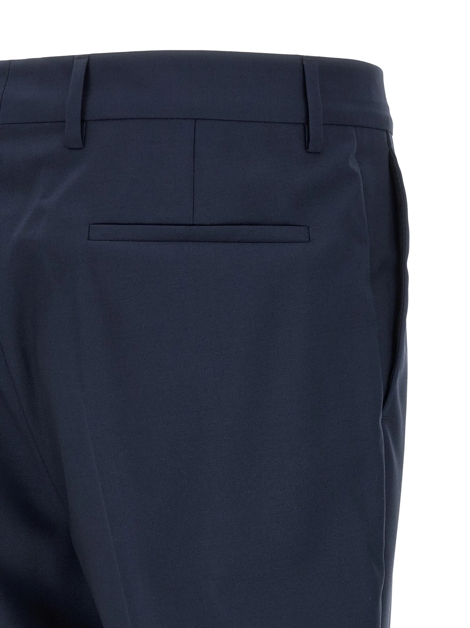 Wool Canvas Pants Blue sold by Wanan Luxury product image thumbnail 4