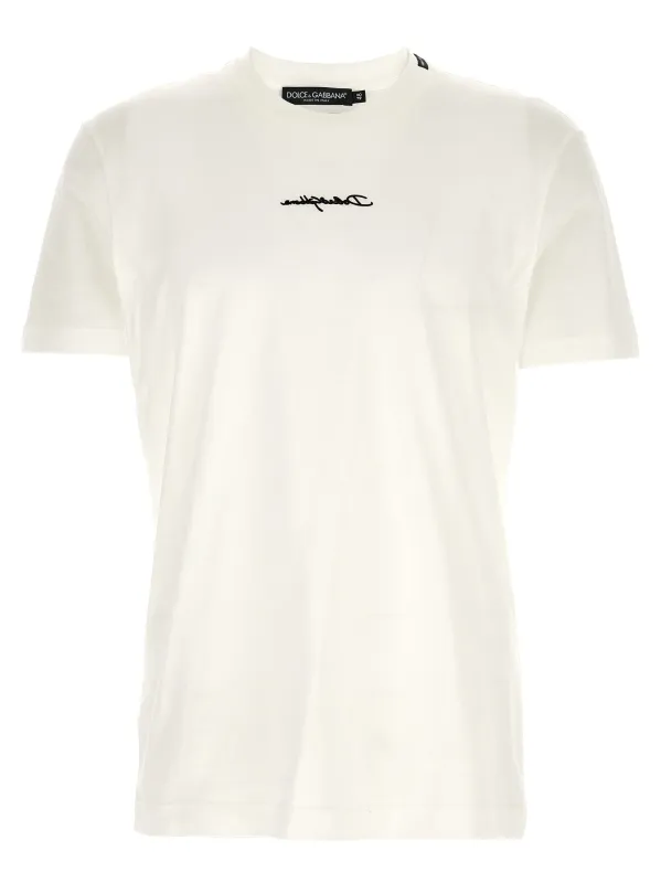 Logo Patch T-Shirt White sold by Wanan Luxury