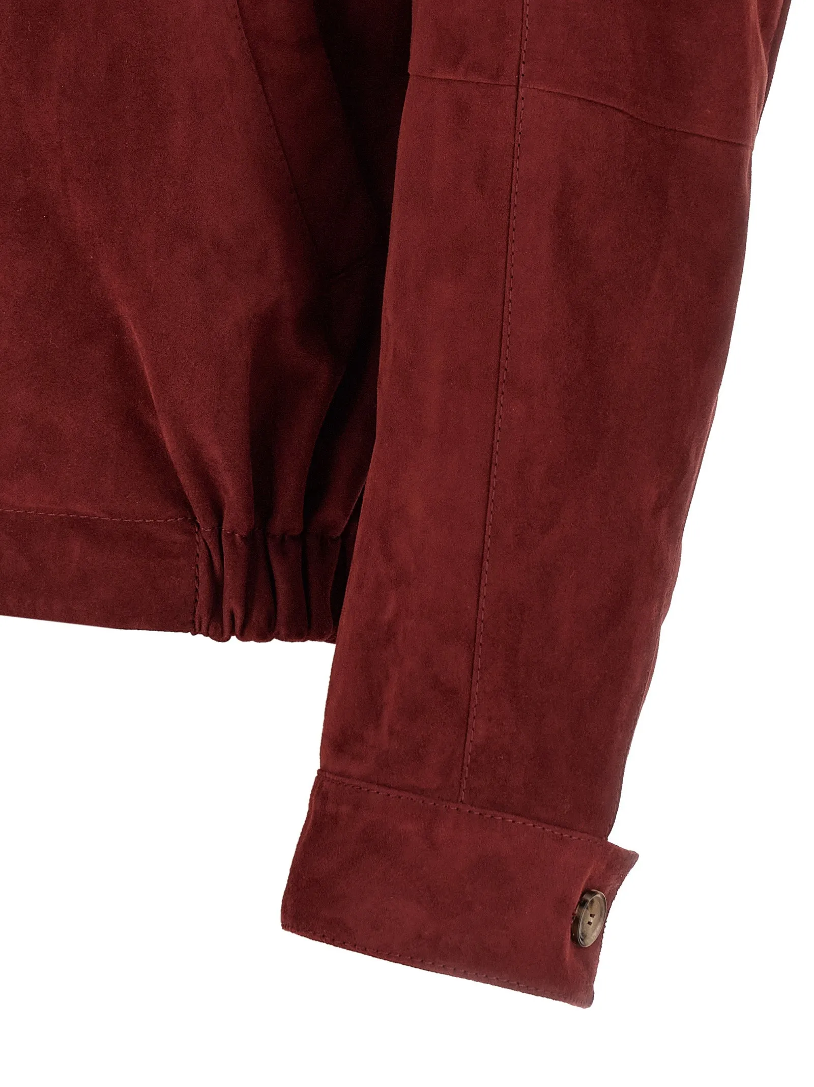 Suede Jacket Puffer Jackets Red sold by Wanan Luxury product image thumbnail 4