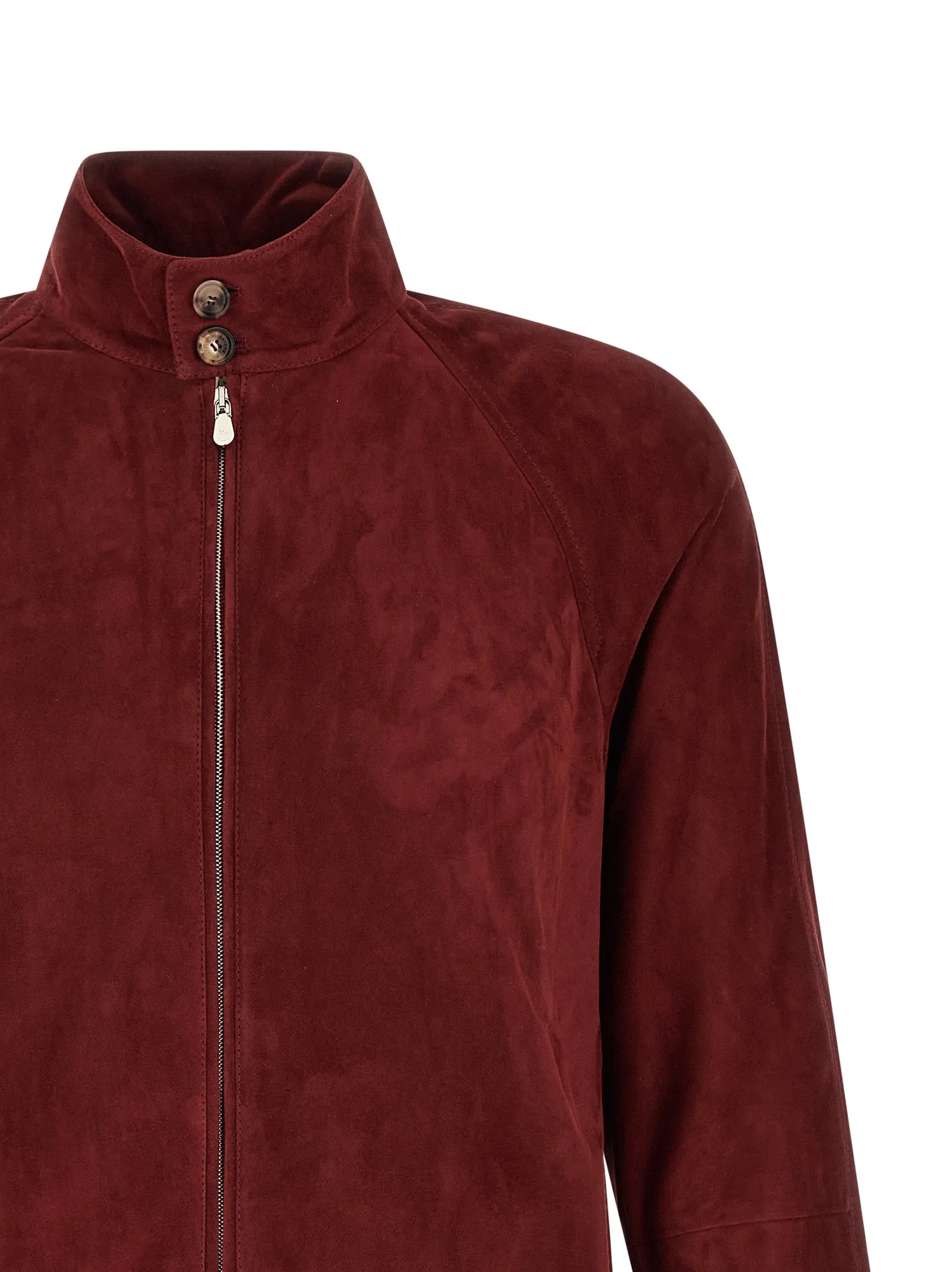 Suede Jacket Puffer Jackets Red sold by Wanan Luxury product image thumbnail 3