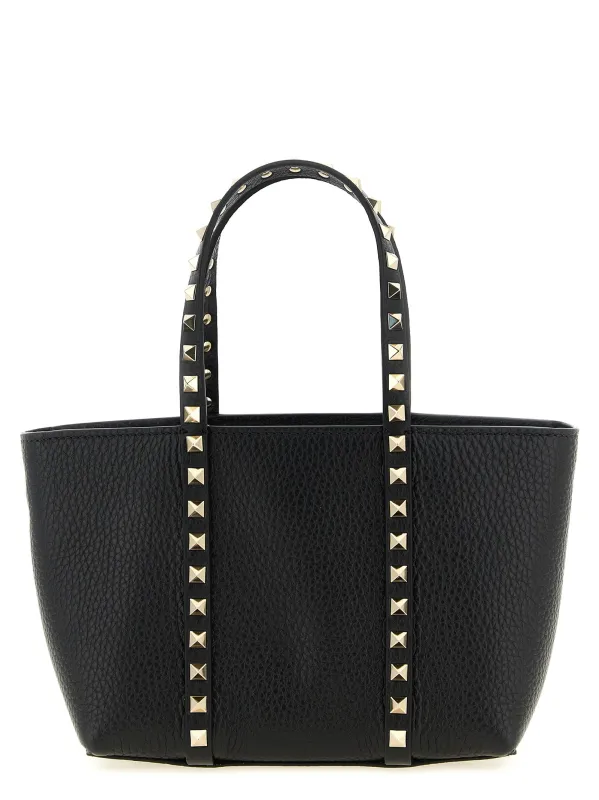 Rockstud Tote Bag Black made by Valentino Garavani
