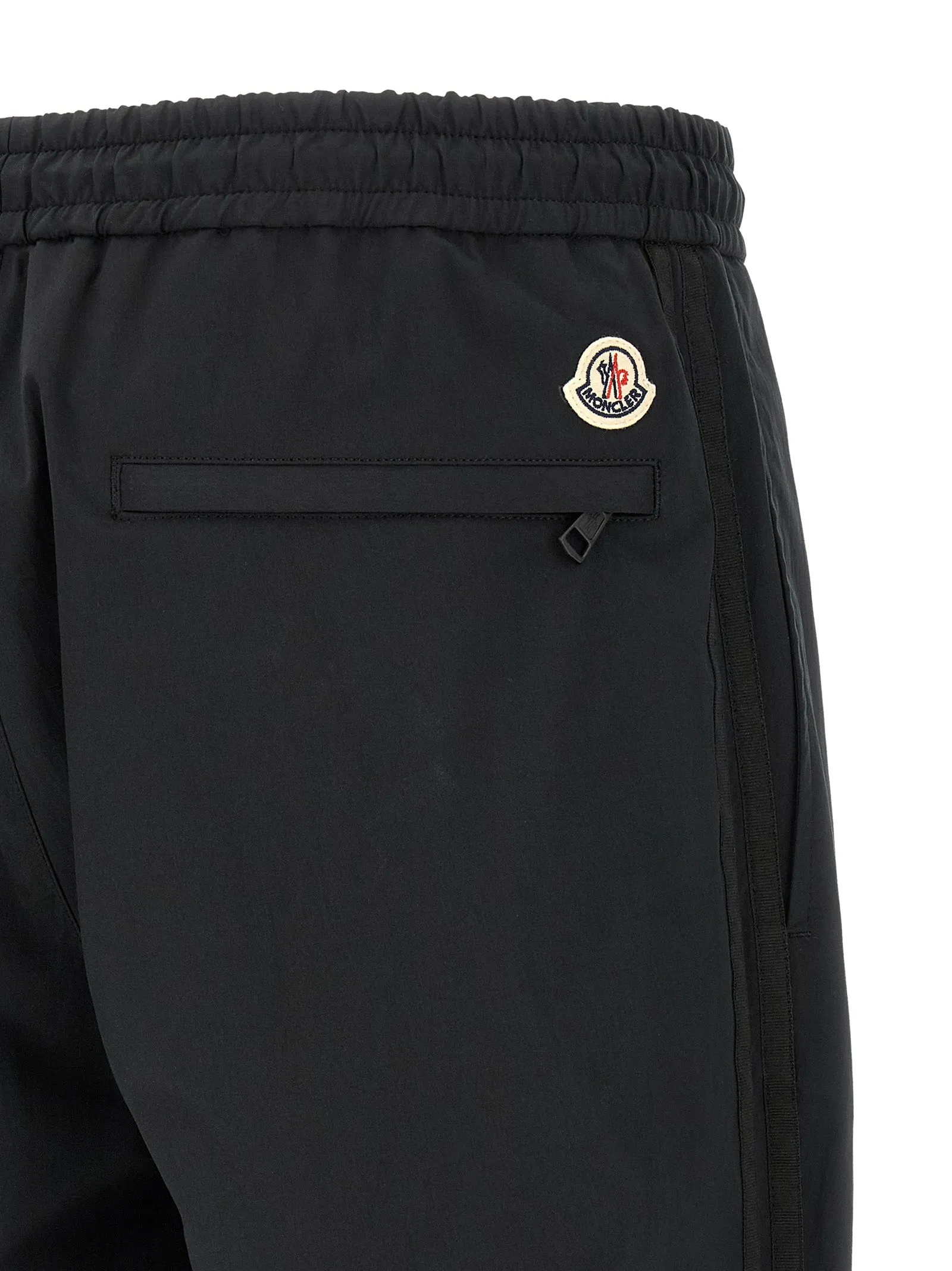 Grosgrain Tape Joggers Pants Black sold by Wanan Luxury product image thumbnail 4