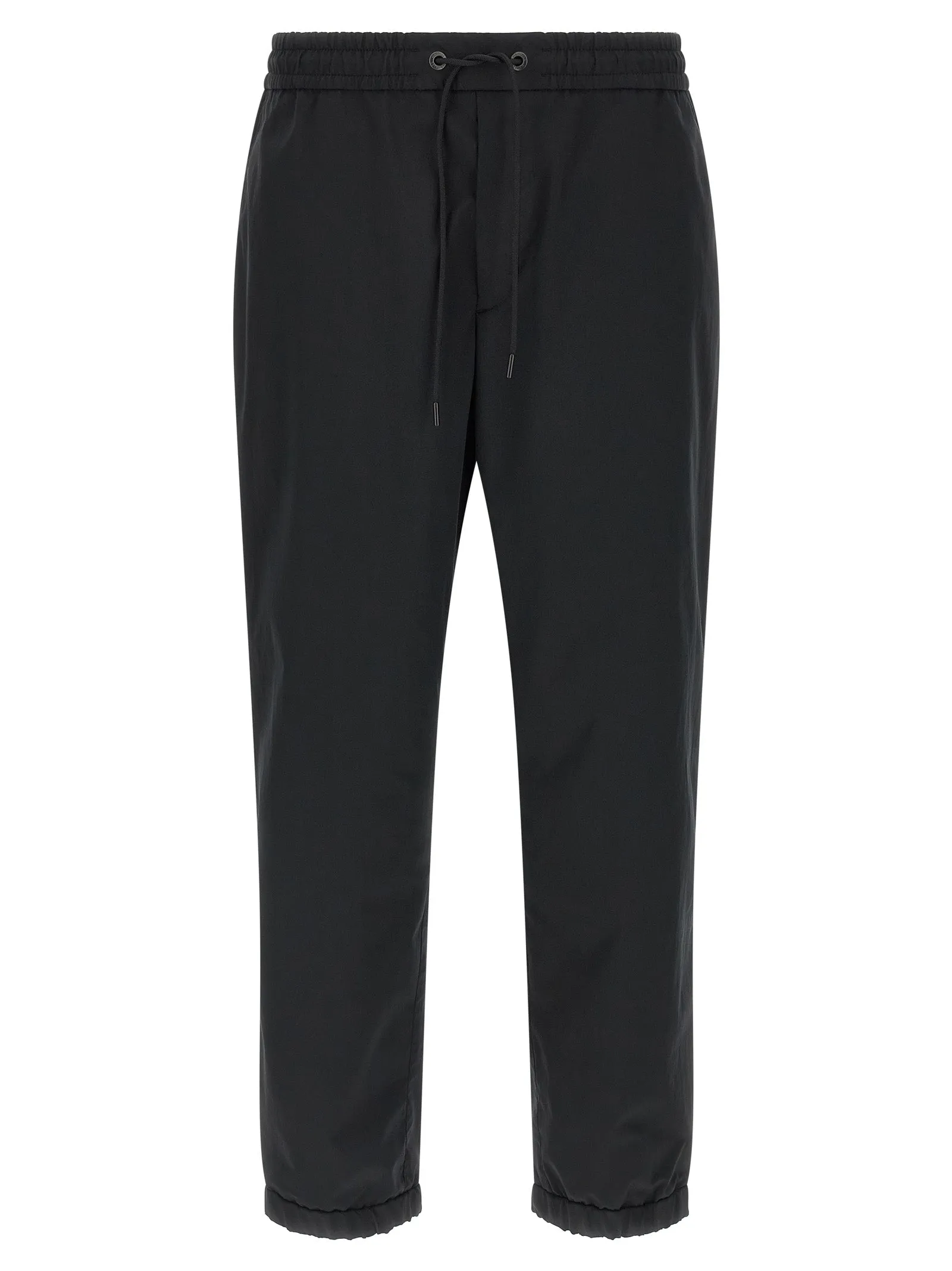 Grosgrain Tape Joggers Pants Black sold by Wanan Luxury