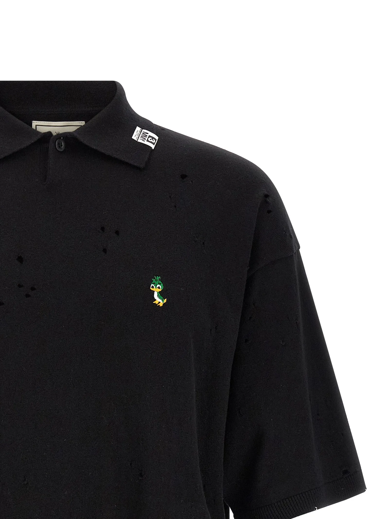 Embroidery Shirt Polo Black sold by Wanan Luxury product image thumbnail 3