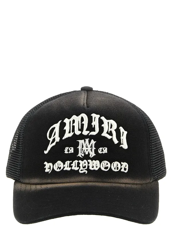 Amiri Hollywood Trucker Hats Black sold by Wanan Luxury
