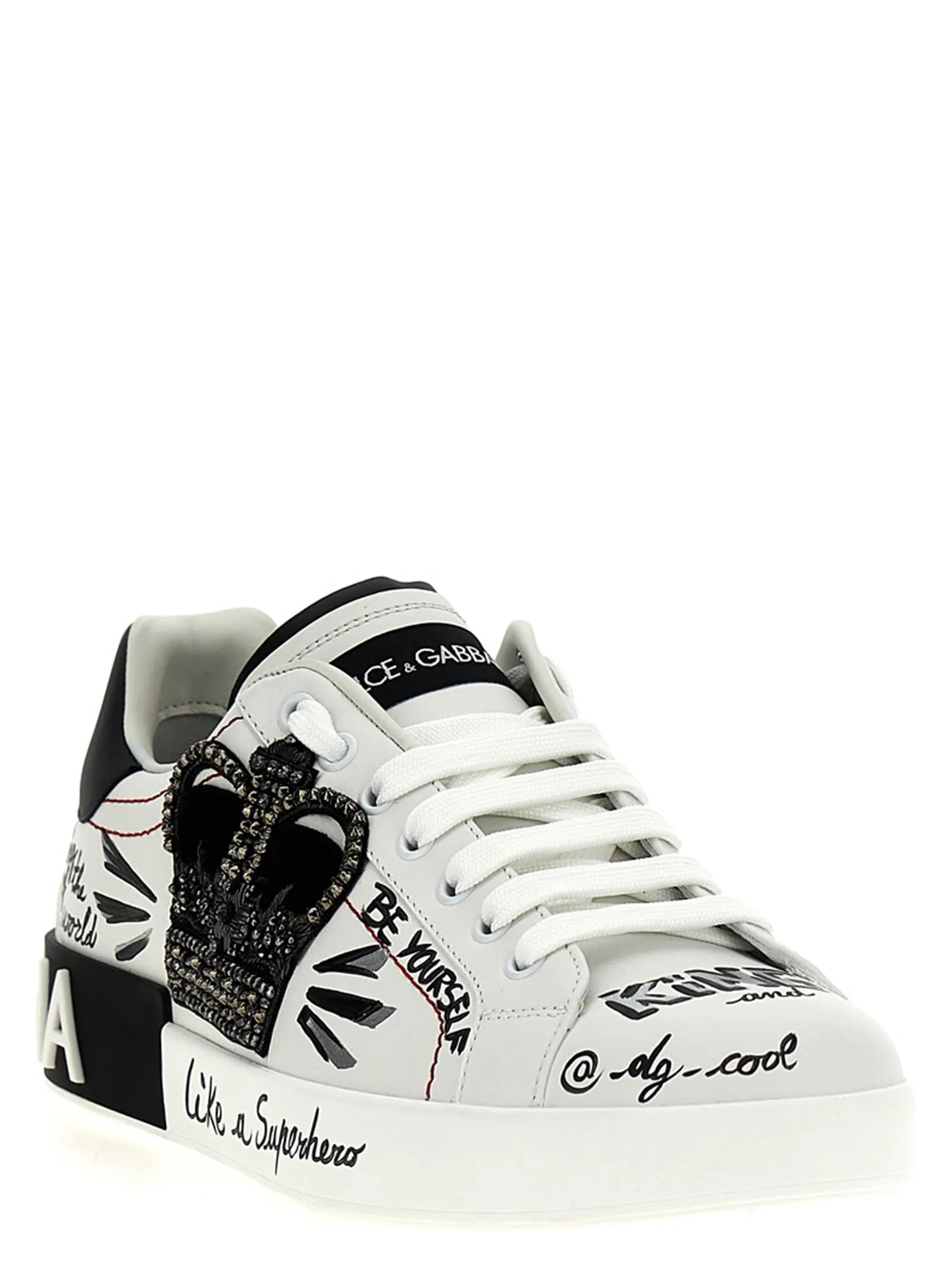 Portofino Sneakers White/Black sold by Wanan Luxury product image thumbnail 3