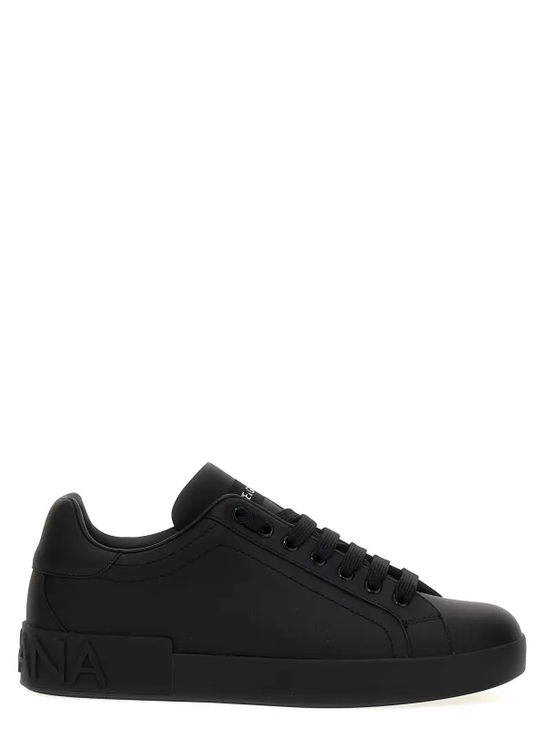 Portofino Sneakers Black made by Dolce & Gabanna