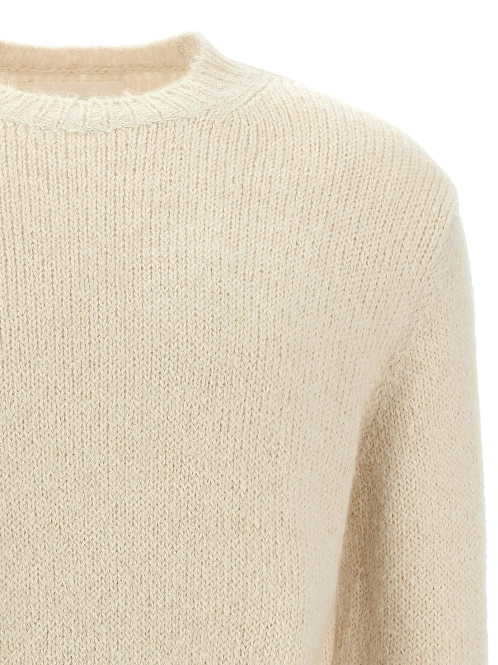 Alpaca Wool Sweater Sweaters And Cardigans White sold by Wanan Luxury product image thumbnail 3