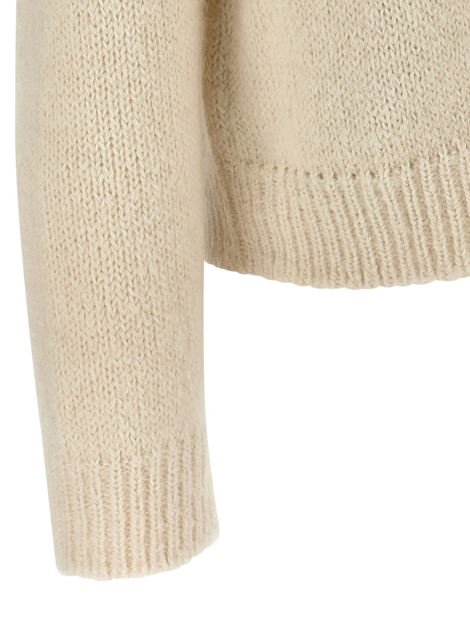 Alpaca Wool Sweater Sweaters And Cardigans White sold by Wanan Luxury product image thumbnail 4