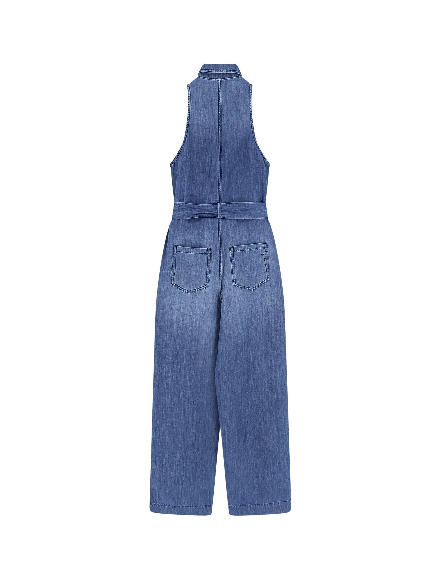 Visione Light Denim Jumpsuit sold by Wanan Luxury product image thumbnail 2