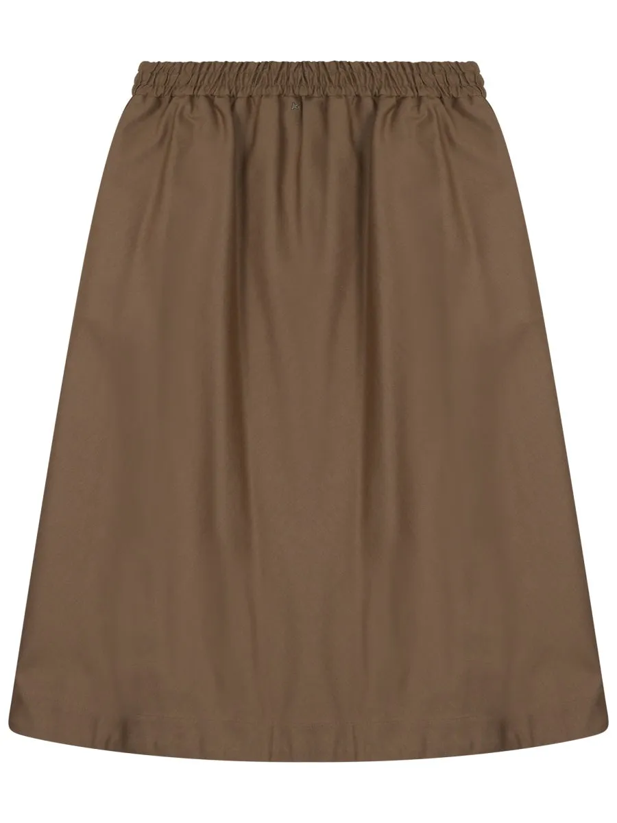 Midi Skirt With Front Zipper sold by Wanan Luxury product image thumbnail 2