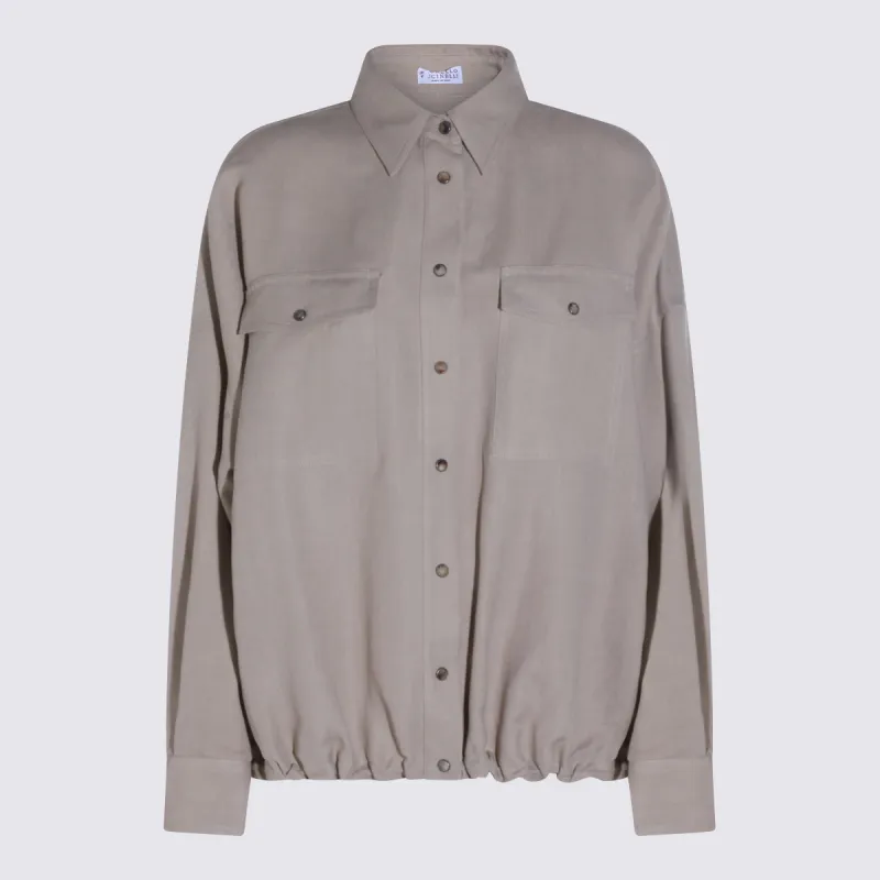 Jackets Sand Shell made by Brunello Cucinelli