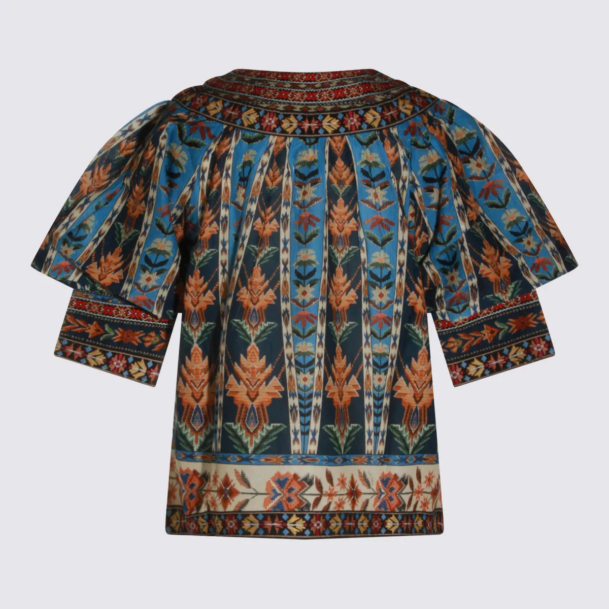 Top Embroidered Tapestry Blue sold by Wanan Luxury product image thumbnail 2