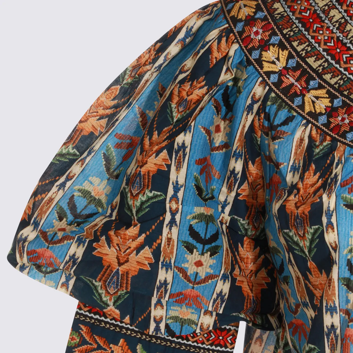 Top Embroidered Tapestry Blue sold by Wanan Luxury product image thumbnail 4