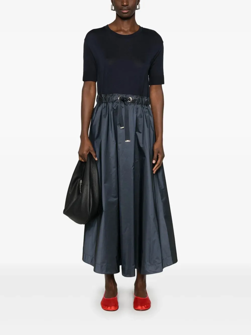 Panelled Midi Dress sold by Wanan Luxury product image thumbnail 2