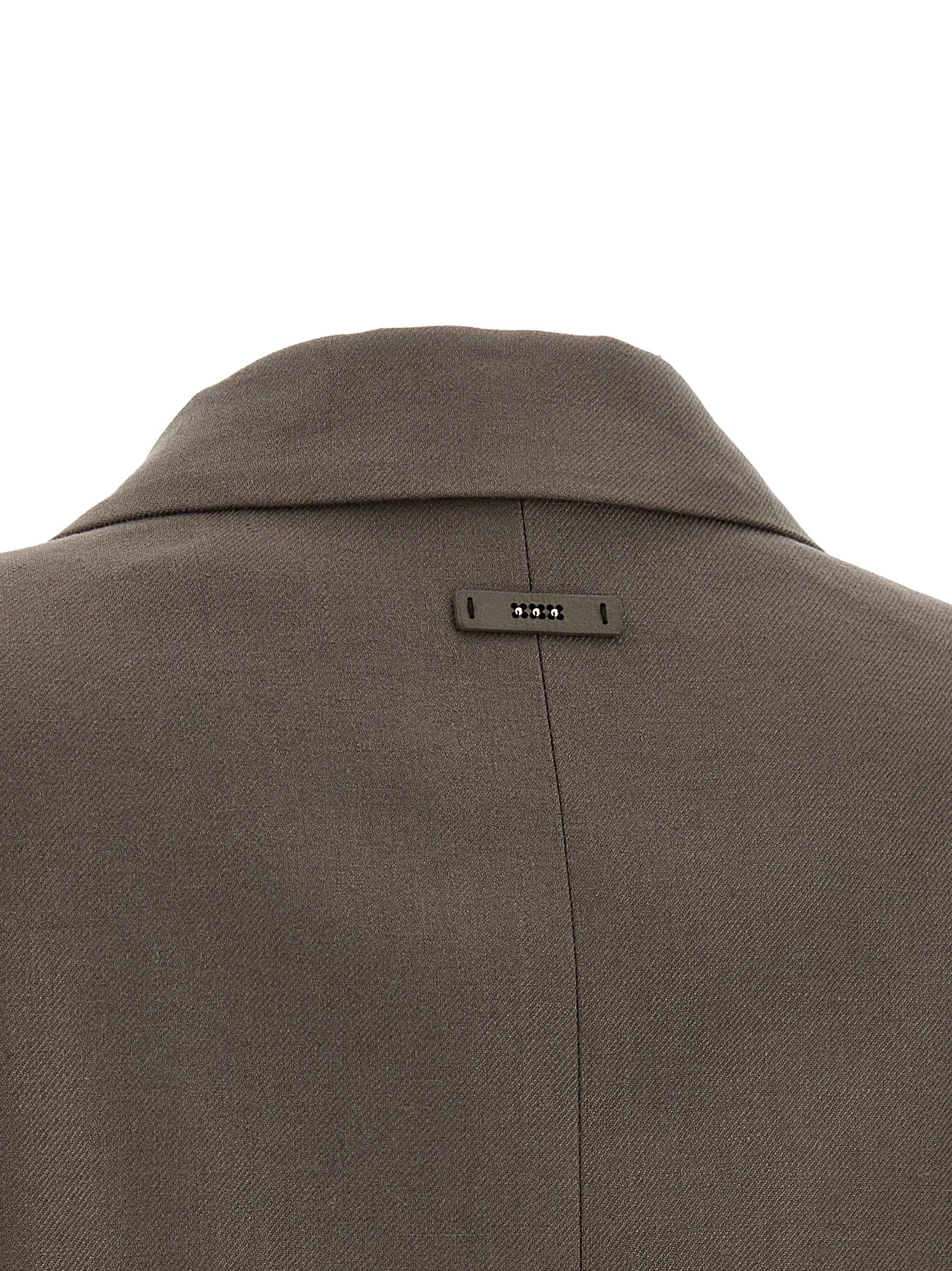 Satin Linen Blazer Blazers Brown sold by Wanan Luxury product image thumbnail 5