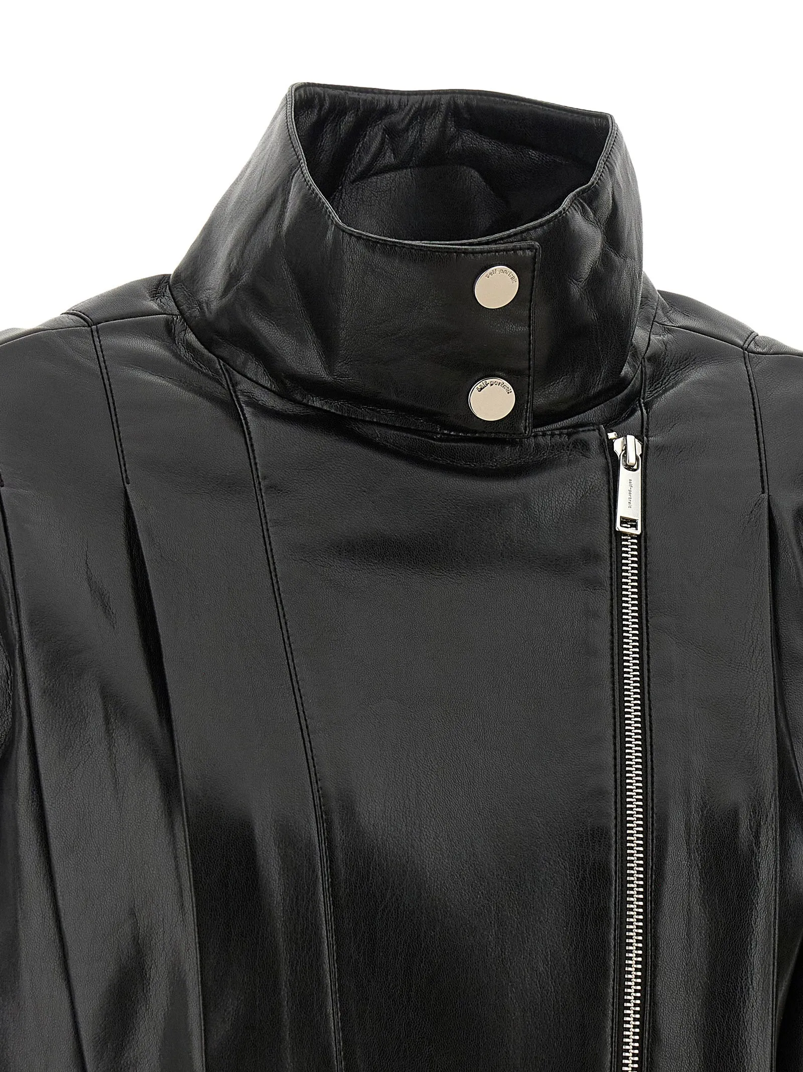 Biker Jacket Puffer Jackets Black sold by Wanan Luxury product image thumbnail 5