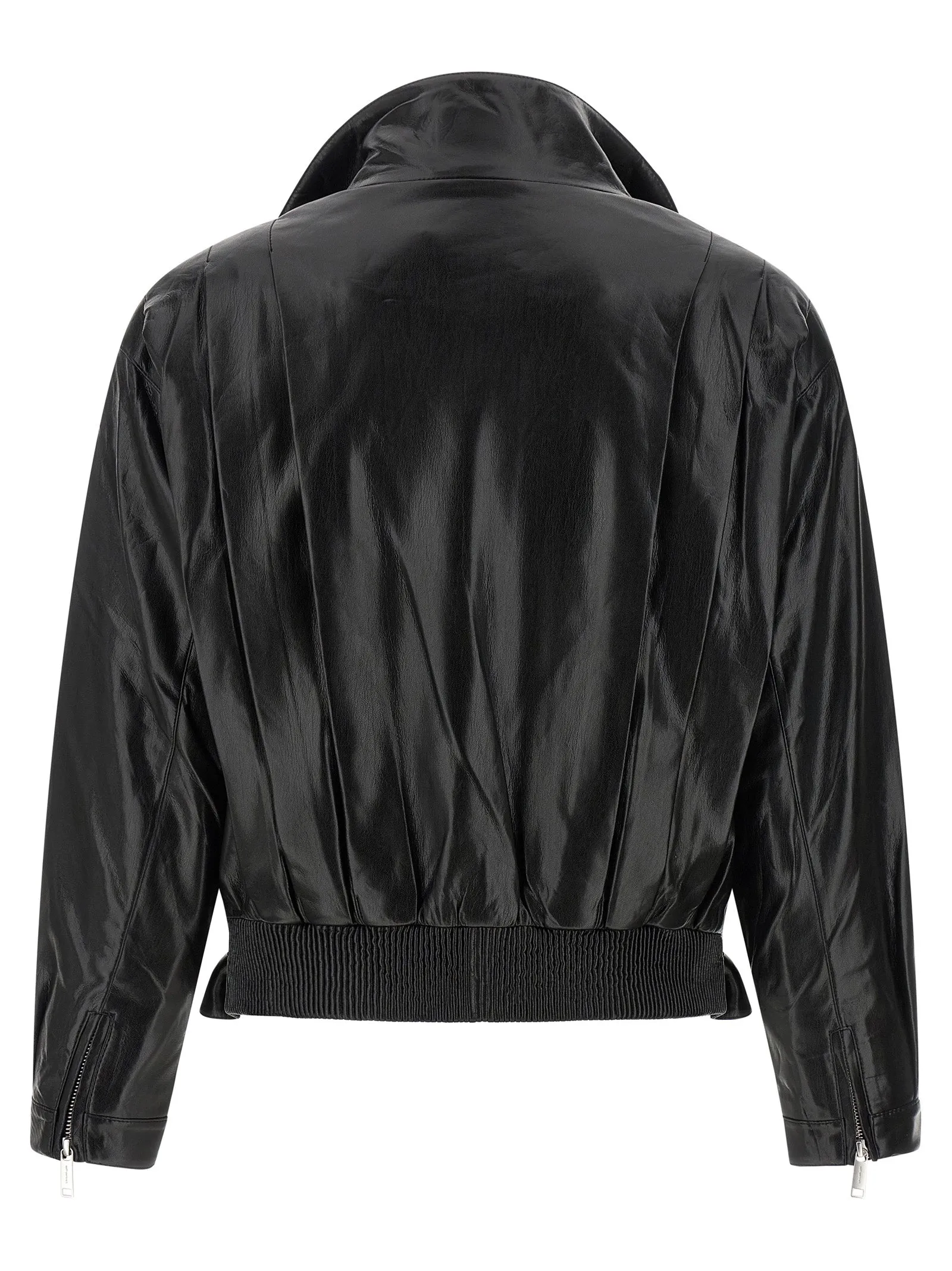 Biker Jacket Puffer Jackets Black sold by Wanan Luxury product image thumbnail 2