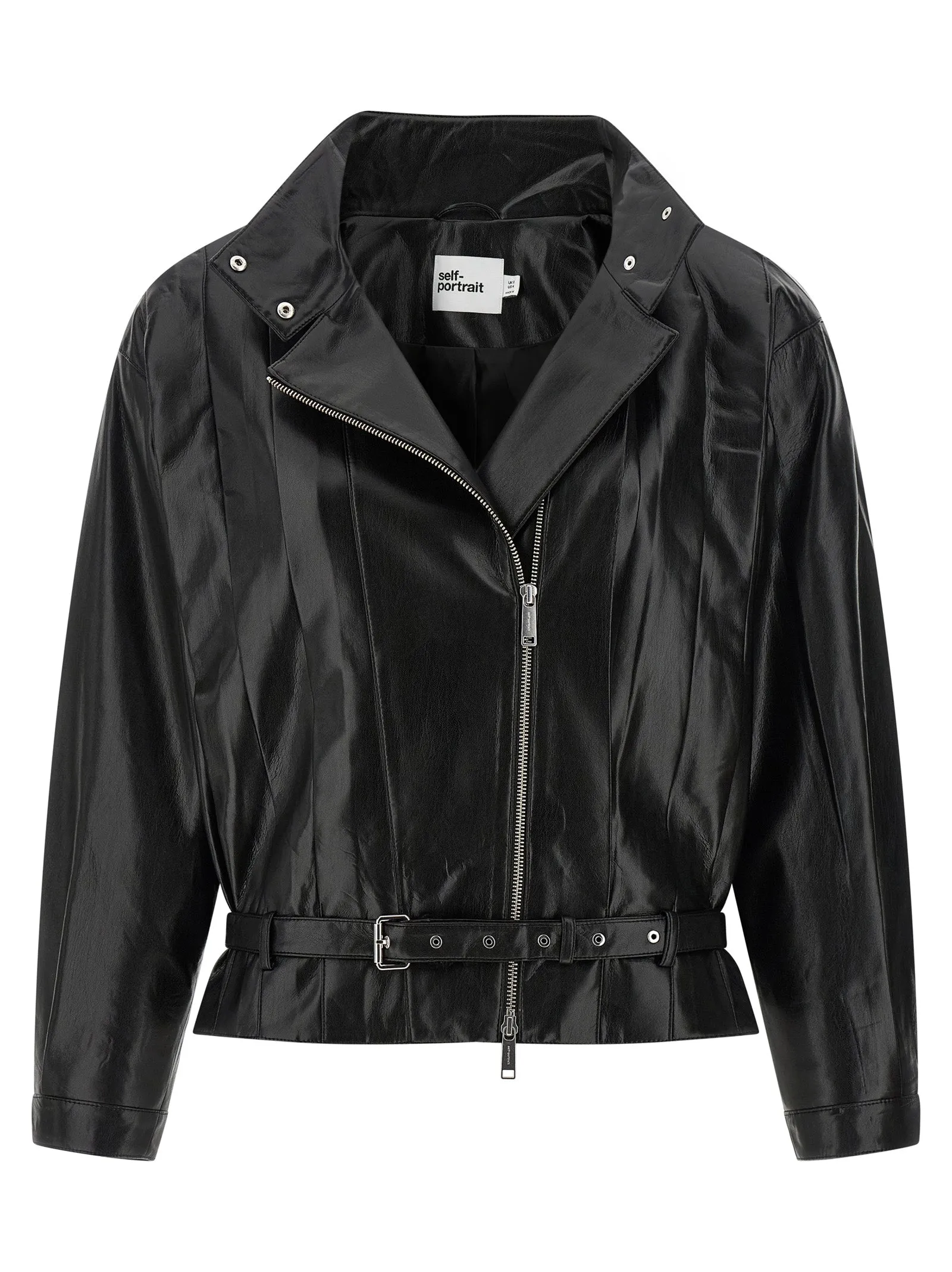 Biker Jacket Puffer Jackets Black sold by Wanan Luxury