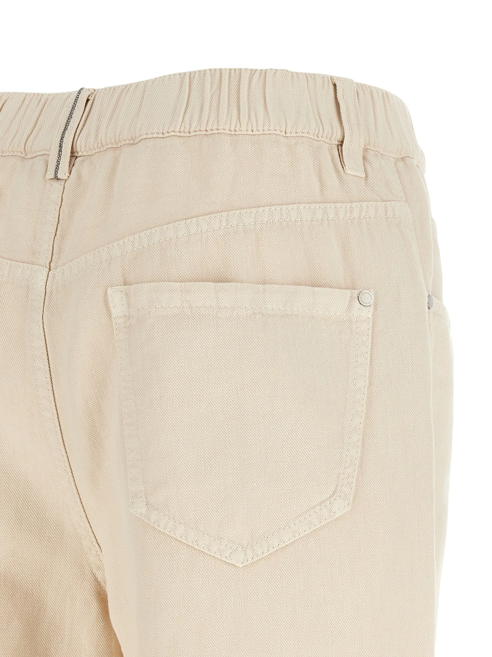 Contemporary Pants Beige sold by Wanan Luxury product image thumbnail 4