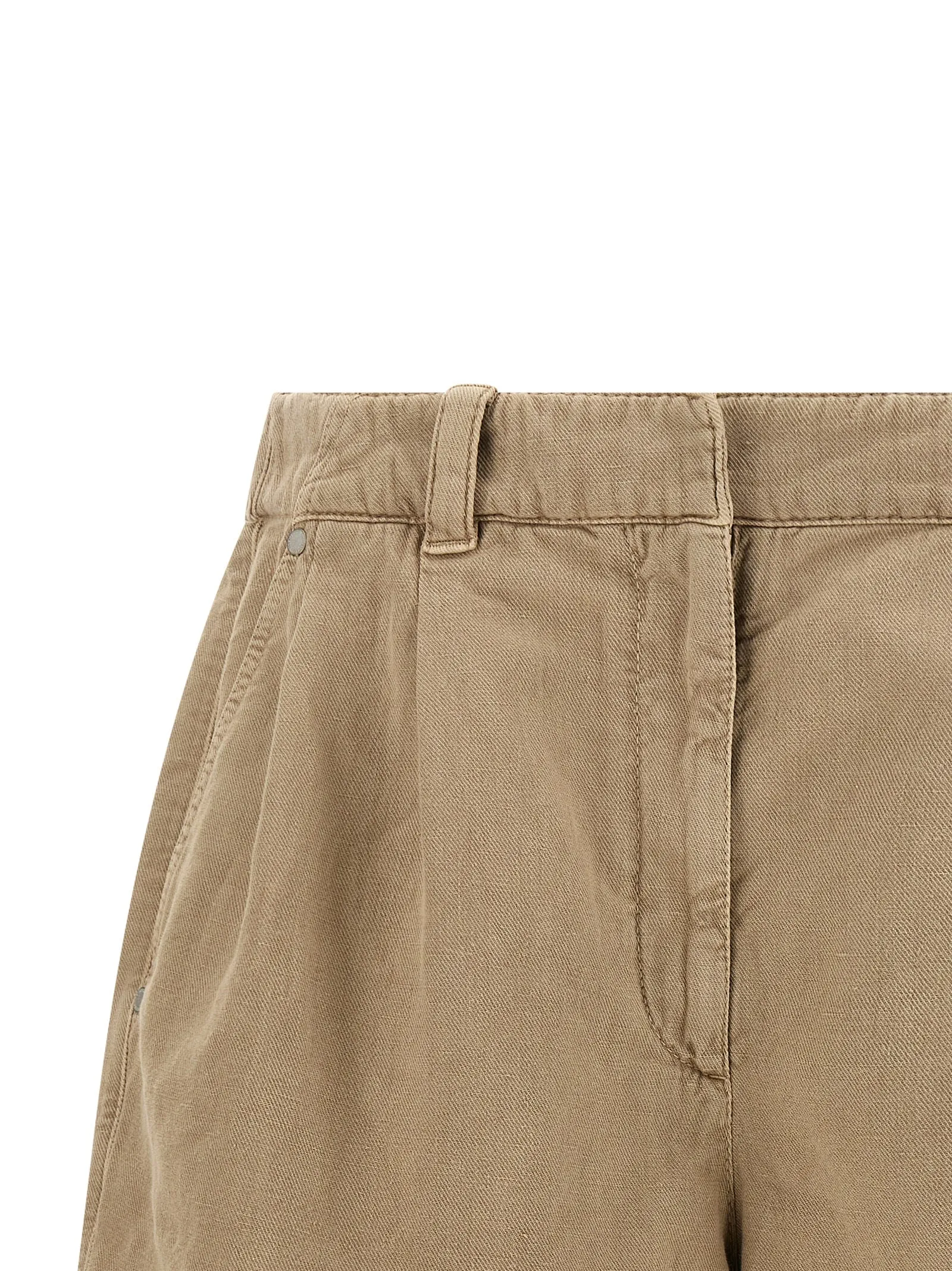 Baggy Bermuda And Short Beige sold by Wanan Luxury product image thumbnail 3