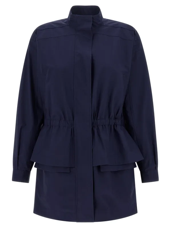 Saharan Jacket Puffer Jackets Blue made by Fendi