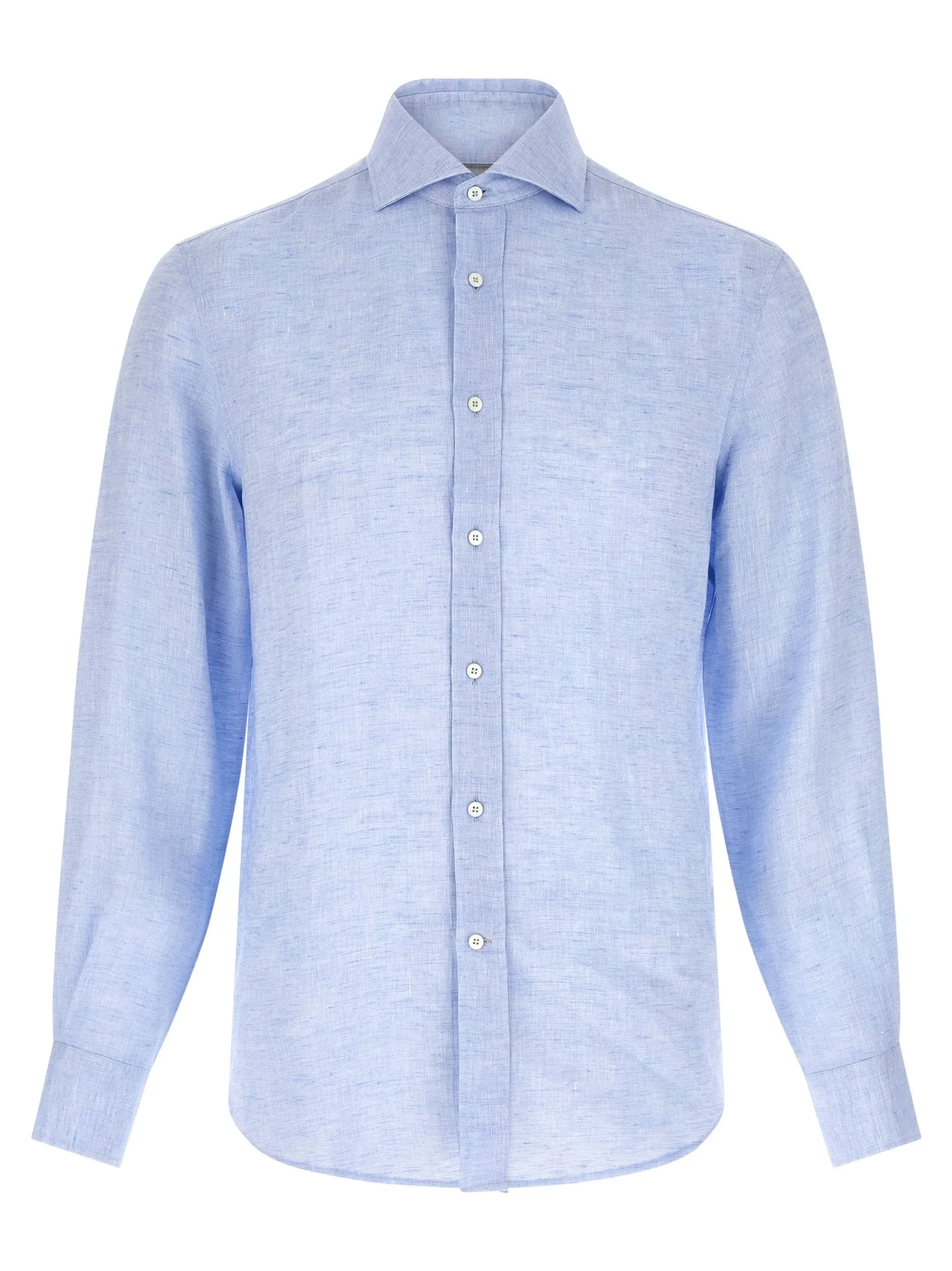 Linen Shirt Shirt And Blouse Light Blue sold by Wanan Luxury
