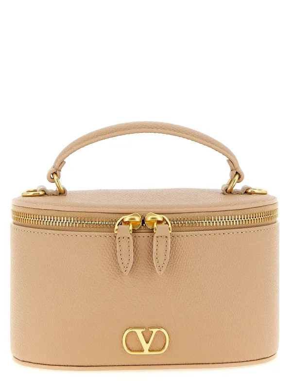 Valentino Garavani Vlogo Signature Mini Crossbody Bag Crossbody Bags Pink made by Valentino Garavani