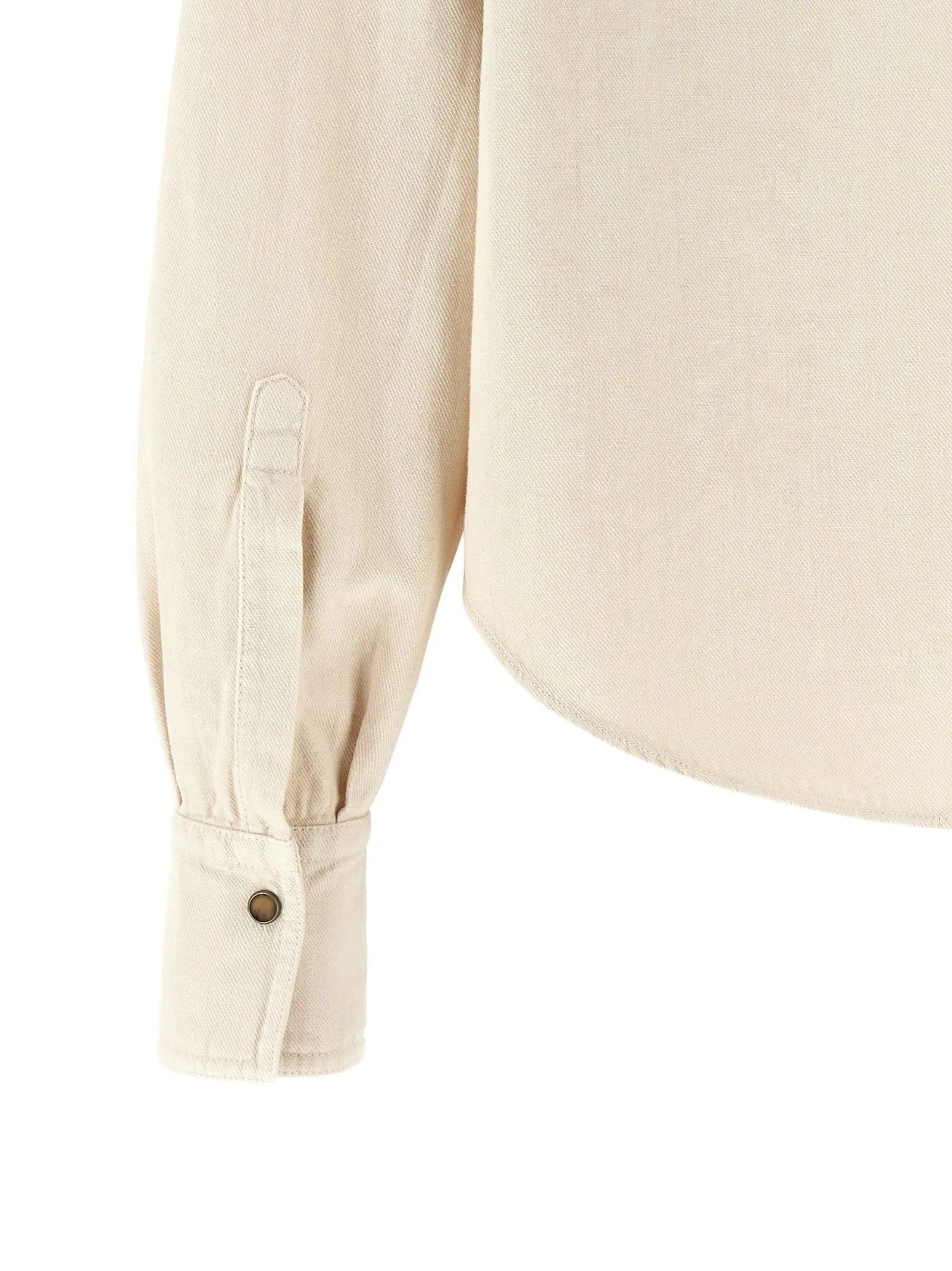 Linen Cotton Shirt Shirt And Blouse Beige sold by Wanan Luxury product image thumbnail 4