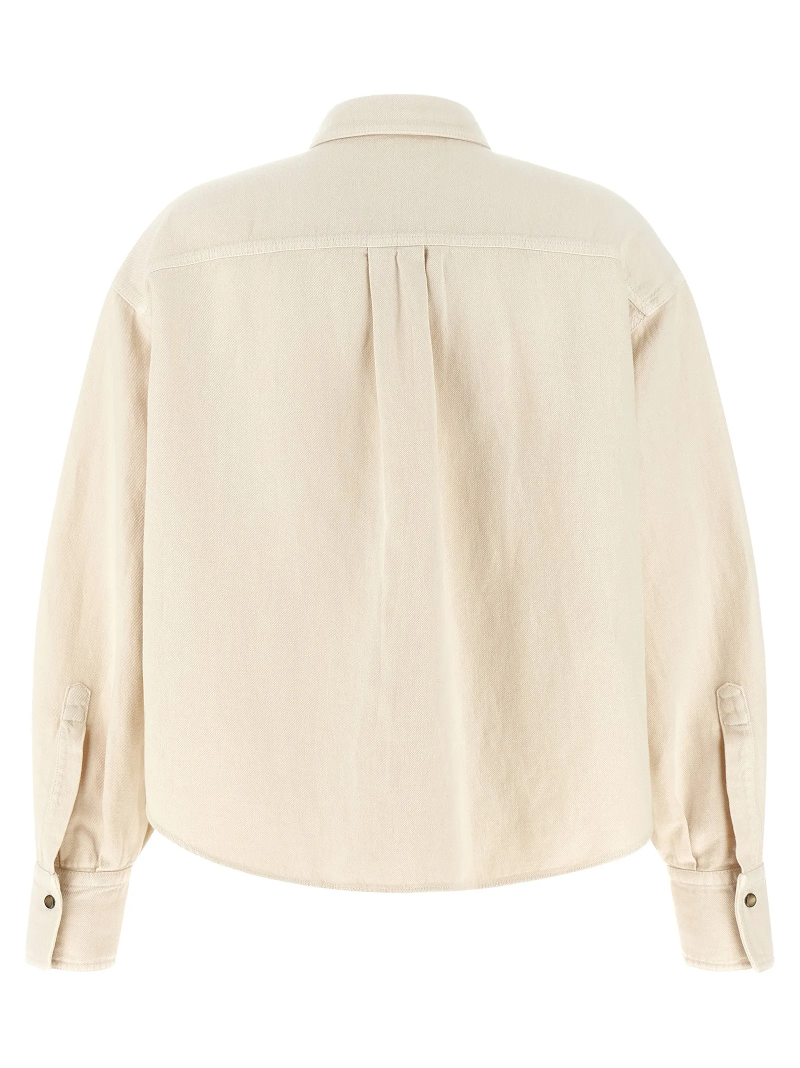 Linen Cotton Shirt Shirt And Blouse Beige sold by Wanan Luxury product image thumbnail 2