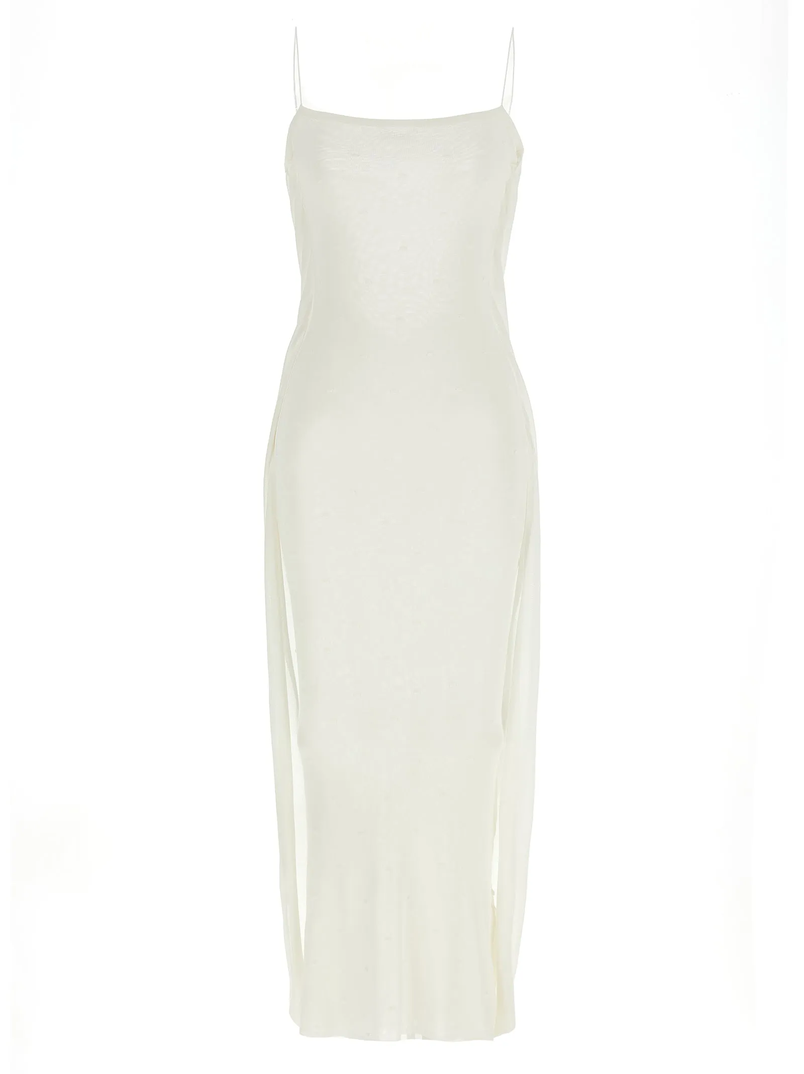 La Robe Maille Plumetis Dresses White sold by Wanan Luxury