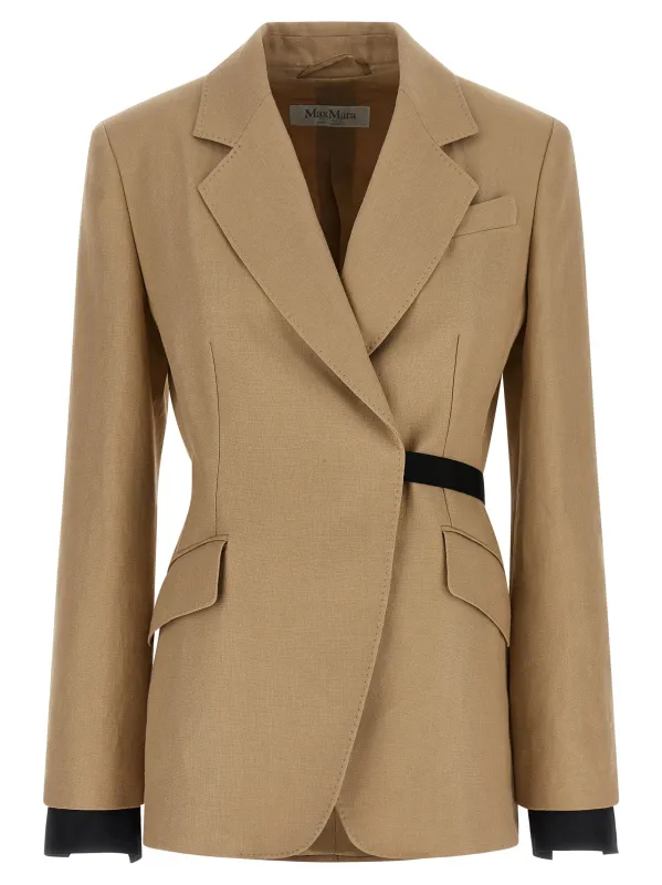 Mxsfionda Blazers Beige made by MaxMara