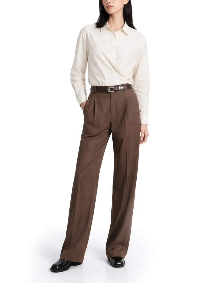 "Straight Collar Twisted" Shirt sold by Wanan Luxury product image thumbnail 2