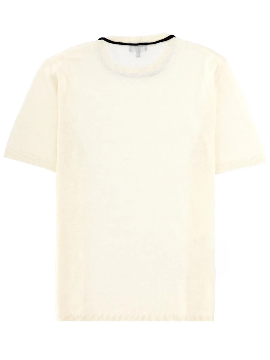 Linen And Silk T-Shirt sold by Wanan Luxury product image thumbnail 2
