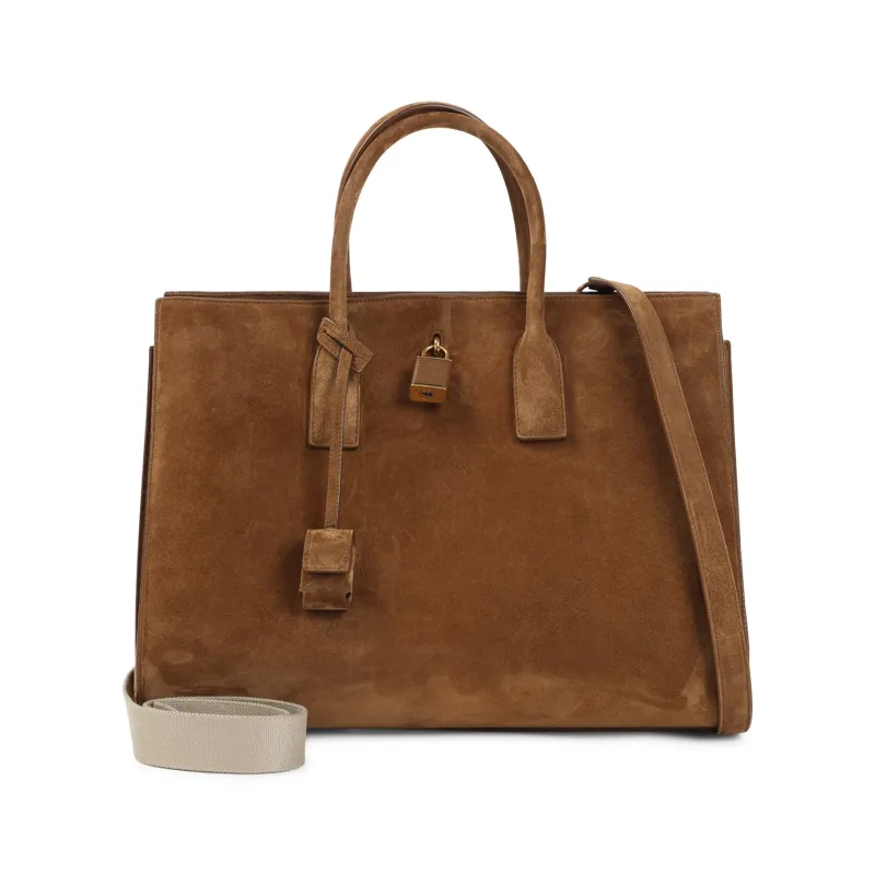 Handbag Brown made by Yves Saint Laurent