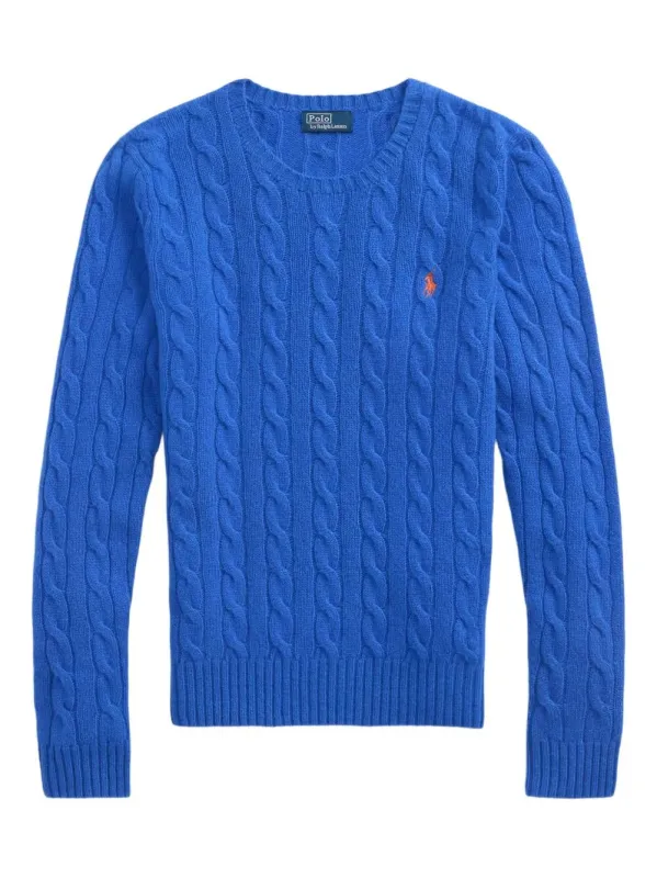 Cable Wool And Cashmere Crewneck Jumper sold by Wanan Luxury