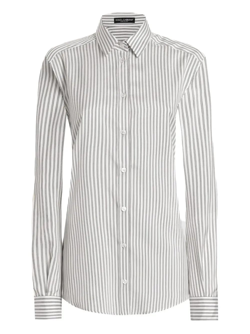 Silk Shirt With Striped Print sold by Wanan Luxury