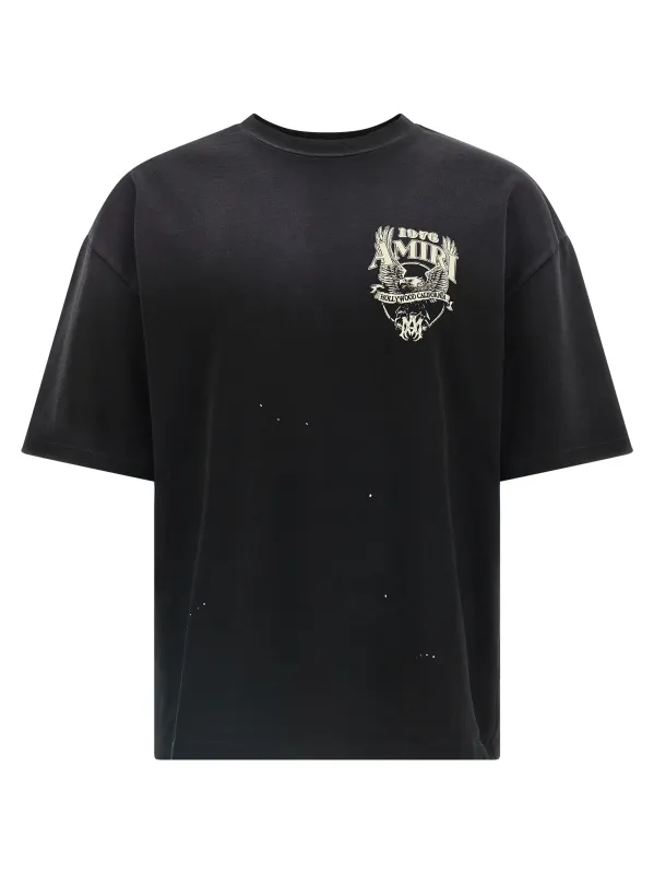 Amiri Eagle T-Shirt Black made by AMIRI