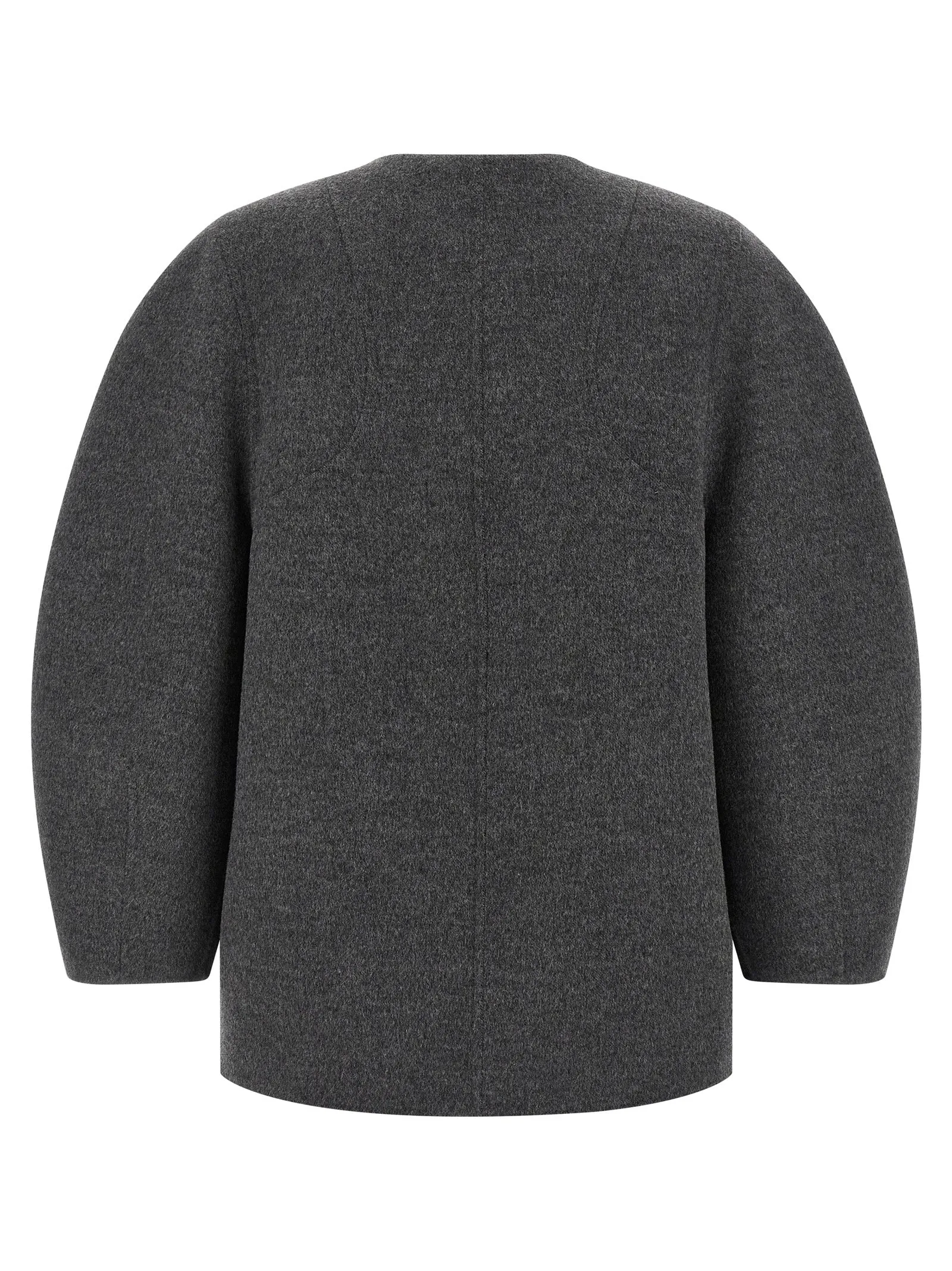 Blouson Cocoon Puffer Jackets Gray sold by Wanan Luxury product image thumbnail 2