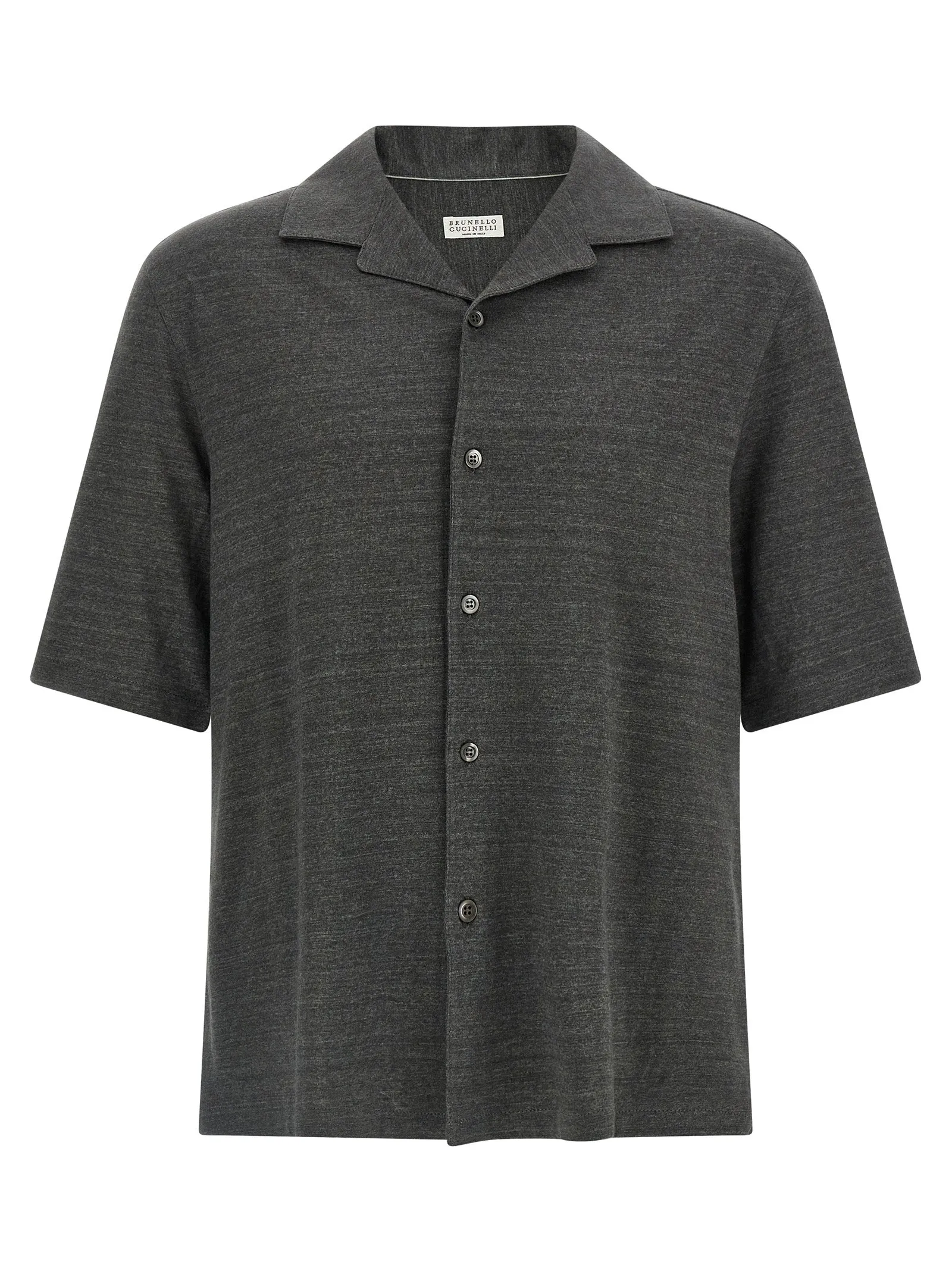 Camp Shirt And Blouse Gray sold by Wanan Luxury