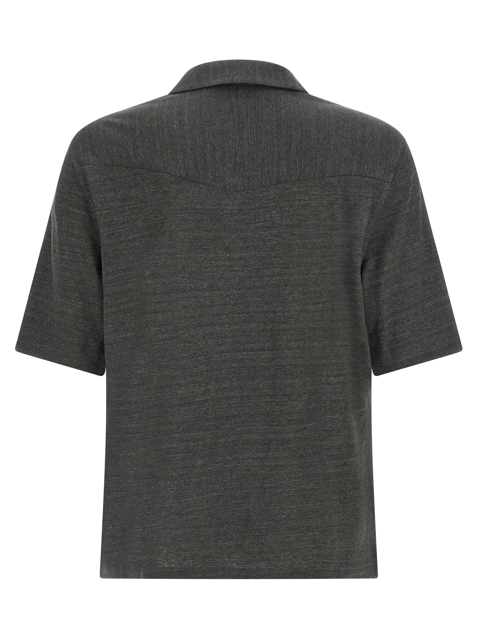 Camp Shirt And Blouse Gray sold by Wanan Luxury product image thumbnail 2