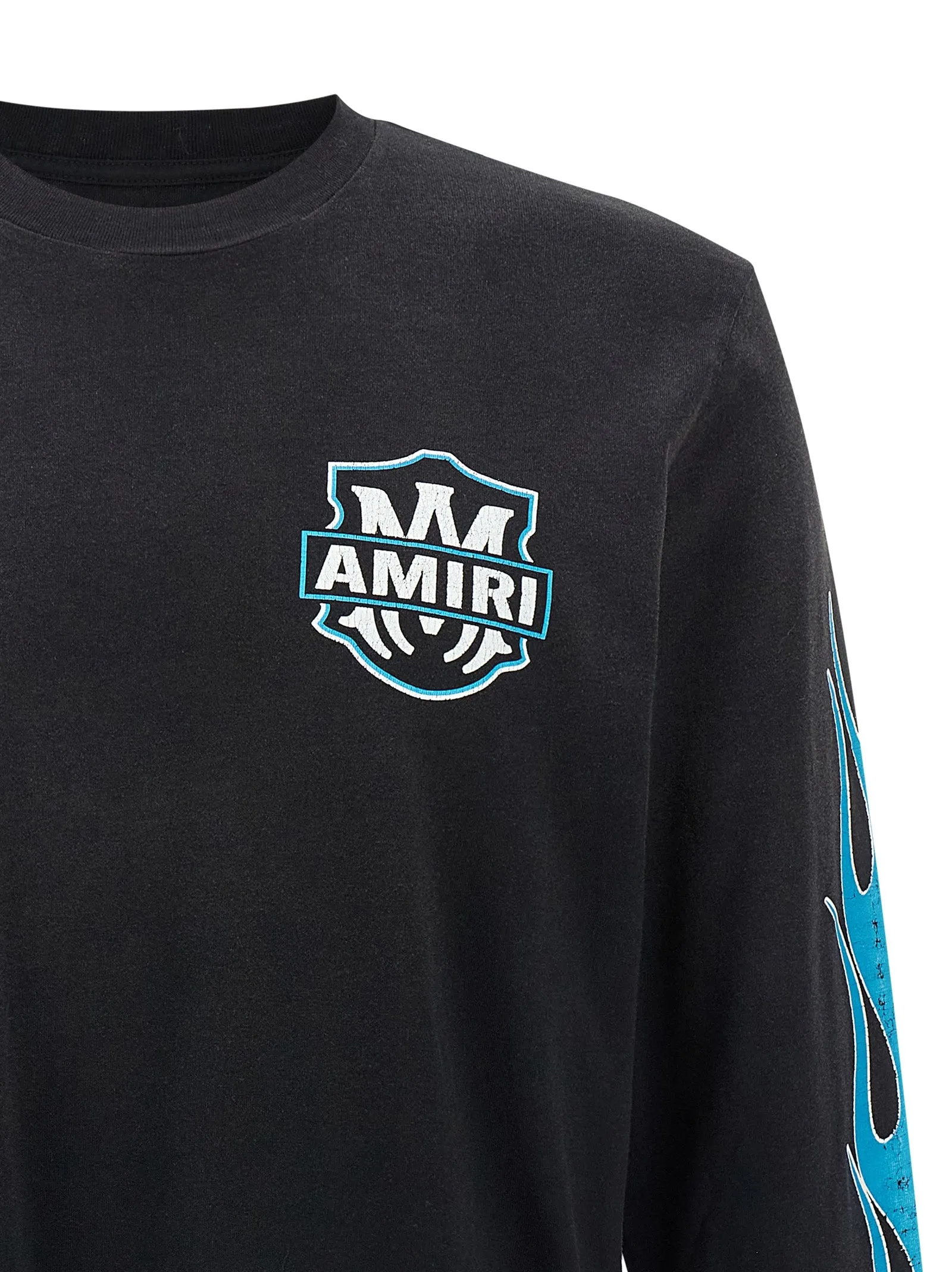 Amiri Eagle Flames T-Shirt Black sold by Wanan Luxury product image thumbnail 4