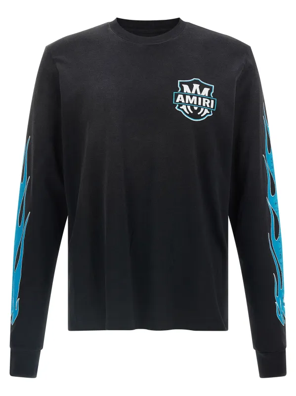 Amiri Eagle Flames T-Shirt Black made by AMIRI