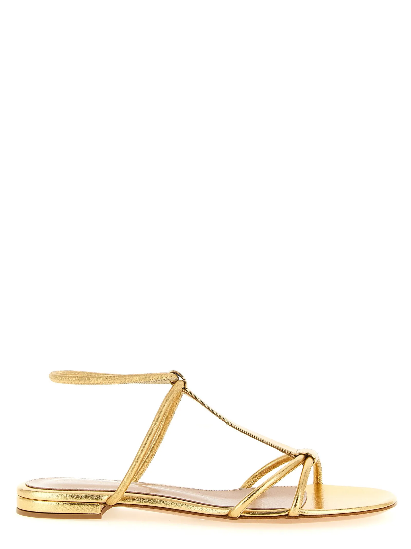Lilo Sandals Gold sold by Wanan Luxury