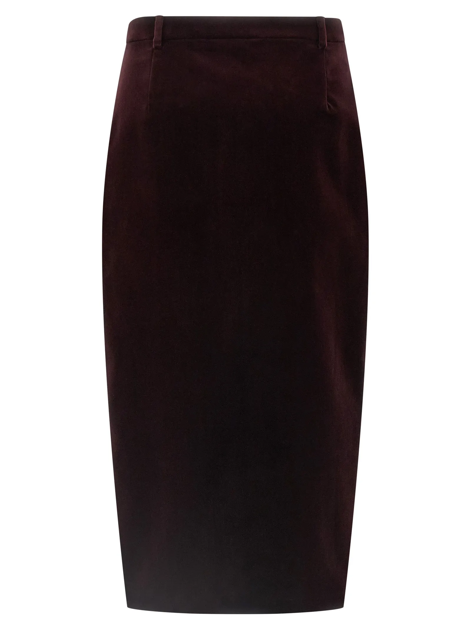 Velvet Skirt Skirts Bordeaux sold by Wanan Luxury product image thumbnail 2