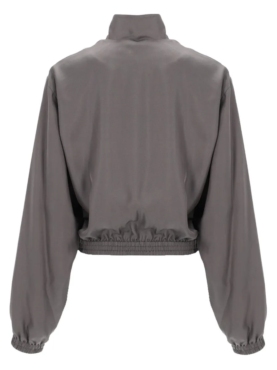 Cropped Jacket With Logo sold by Wanan Luxury product image thumbnail 2