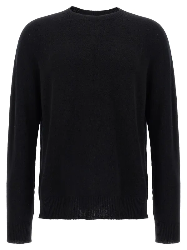 Cashmere Wool Sweater Sweaters And Cardigans Black made by Jil Sander