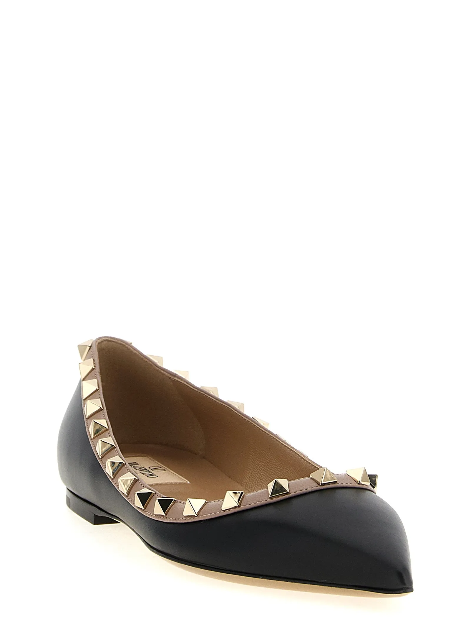 Rockstud Flat Shoes Black sold by Wanan Luxury product image thumbnail 2