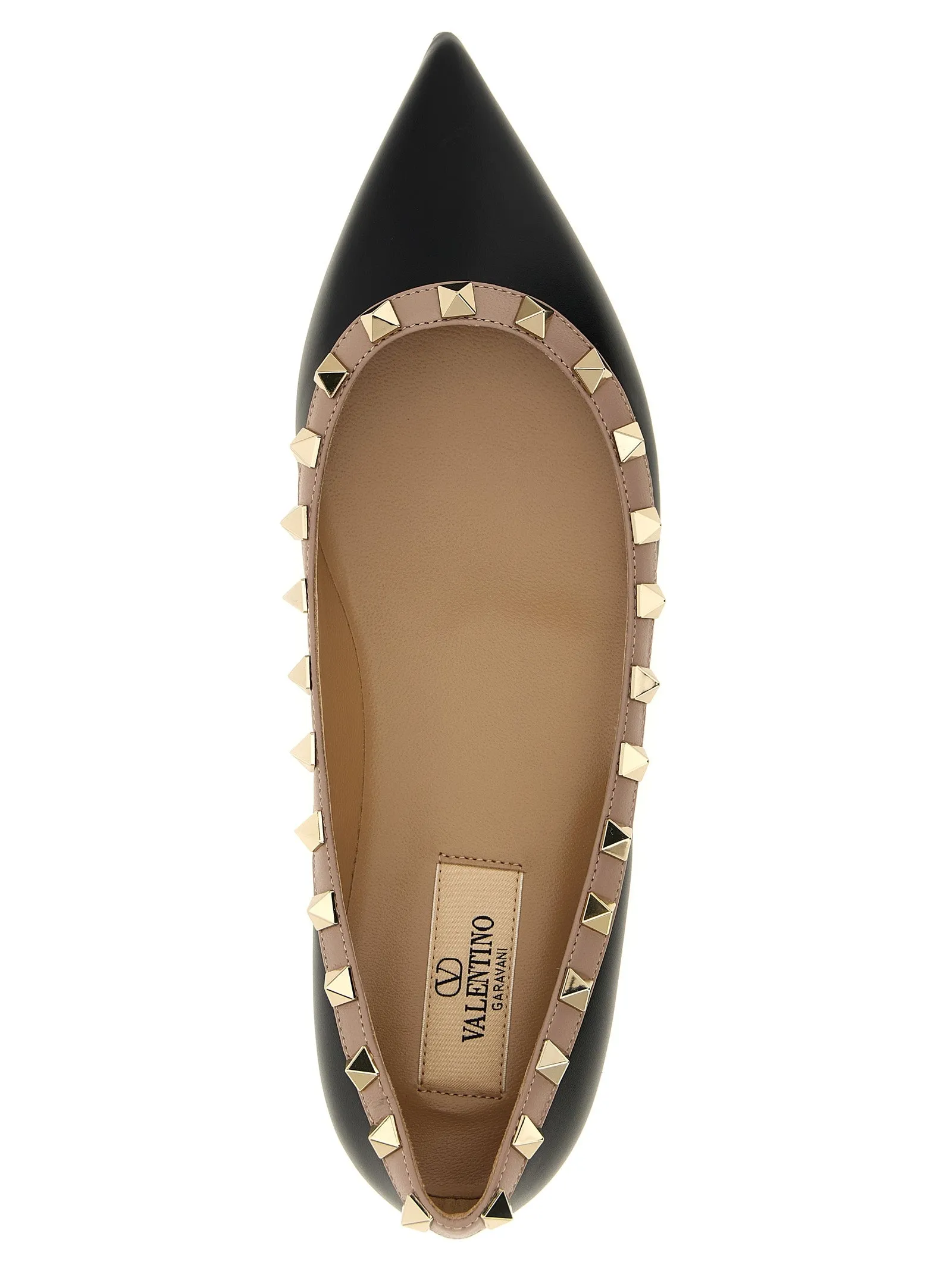 Rockstud Flat Shoes Black sold by Wanan Luxury product image thumbnail 4
