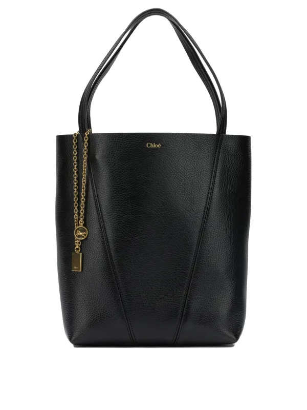 Spin Shoulder Bags Black made by Chloe